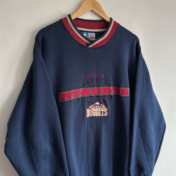 Vintage Denver Nuggets Crewneck / Large / 90s / STARTER / NBA - Picture 3 of 8